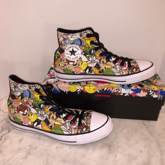 Converse Looney Toons CTAS NWT mens 9 Chucks 😎 - Picture 6 of 8